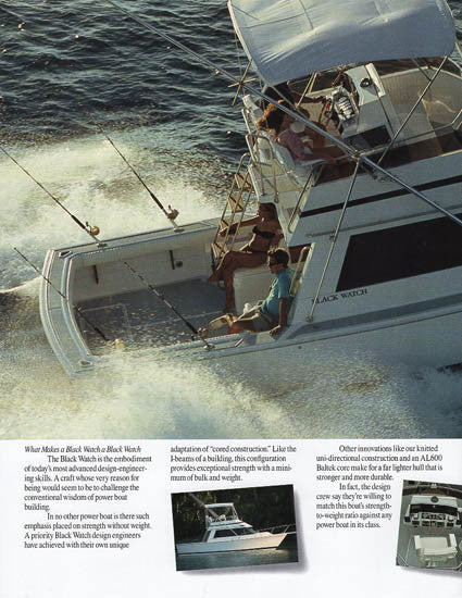 Black Watch 30 Flybridge Brochure