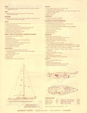 Islander 36 Specification Brochure