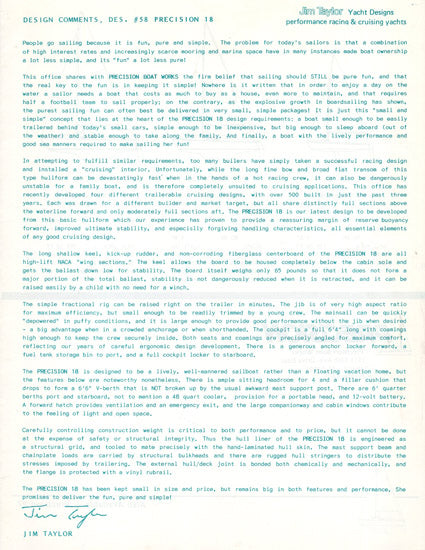 Precision 18 Brochure