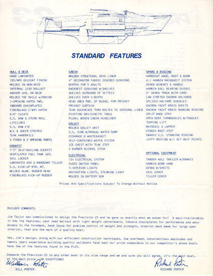 Precision 23 Brochure