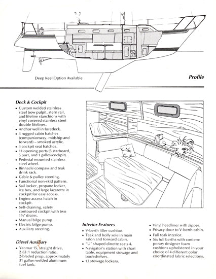 Irwin Citation 34 Brochure