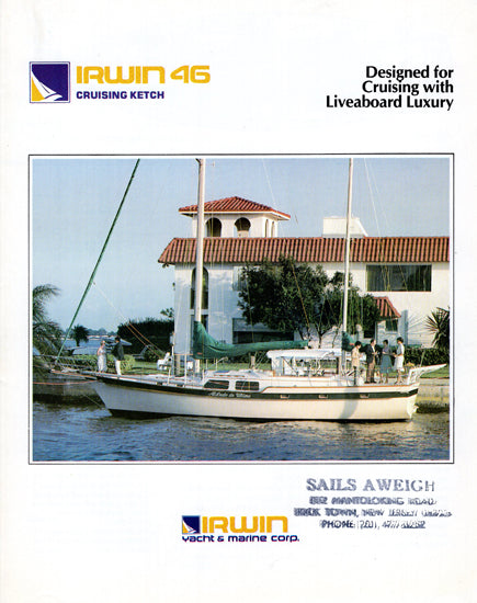Irwin 46 Cruising Ketch Brochure