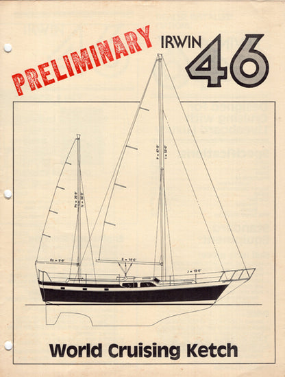 Irwin 46 Cruising Ketch Brochure & Price List