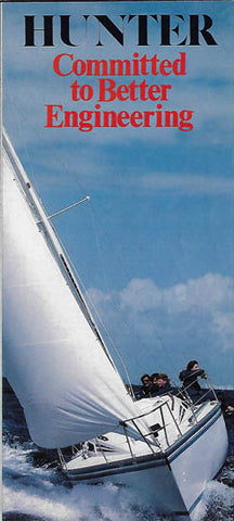 Hunter 1986 Brochure