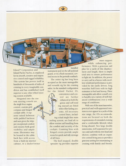 Island Packet 45 Launch Brochure