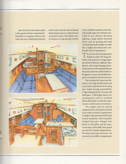 Island Packet 37 Launch Brochure