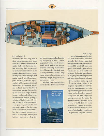 Island Packet 37 Launch Brochure