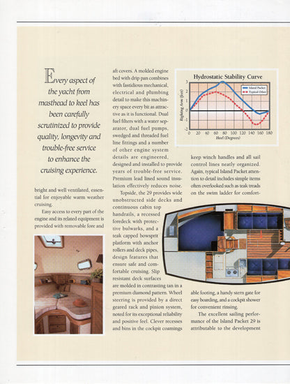 Island Packet 29 Brochure