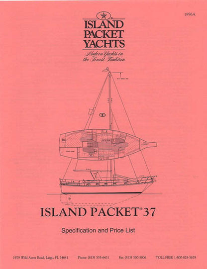 Island Packet 37 Specification Brochure