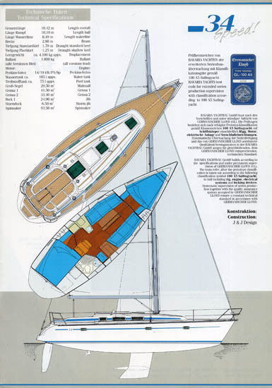 Bavaria 34 Speed Brochure