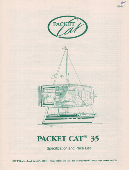 Island Packet Cat 35 Specification Brochure