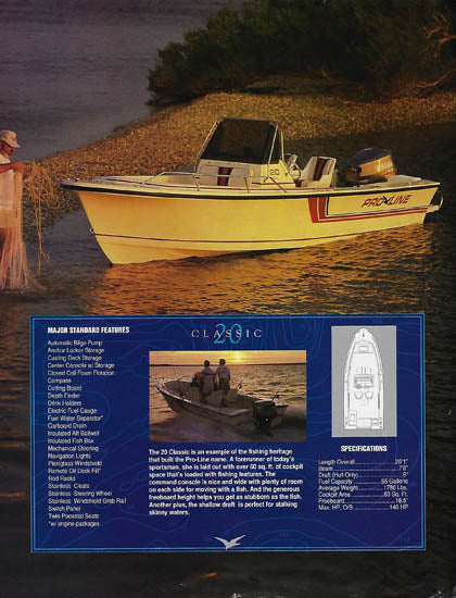 Pro Line 1993 Brochure