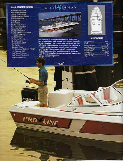Pro Line 1993 Brochure