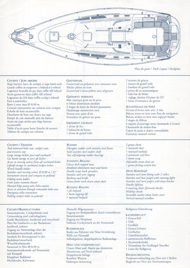 Jeanneau Sun Odyssey 37 Specification Brochure