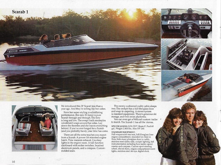 Wellcraft 1985 Runabouts Brochure