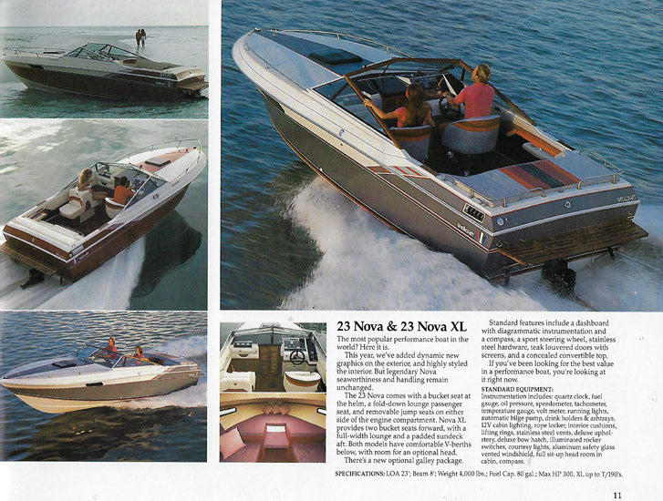 Wellcraft 1985 Runabouts Brochure