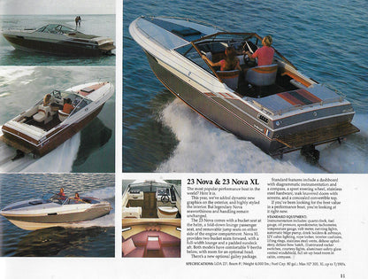 Wellcraft 1985 Runabouts Brochure