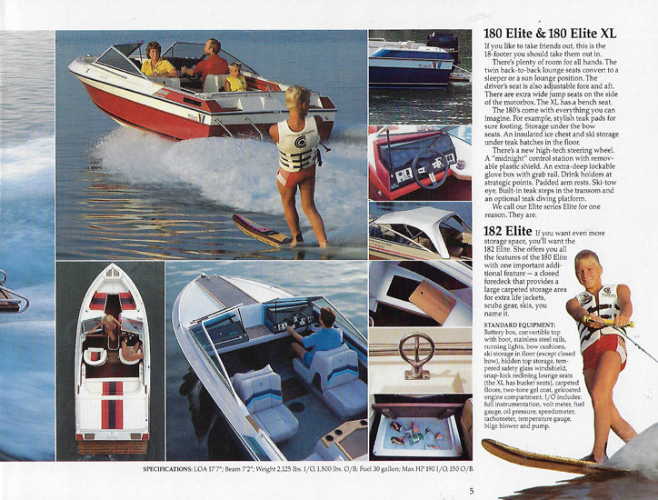 Wellcraft 1985 Runabouts Brochure