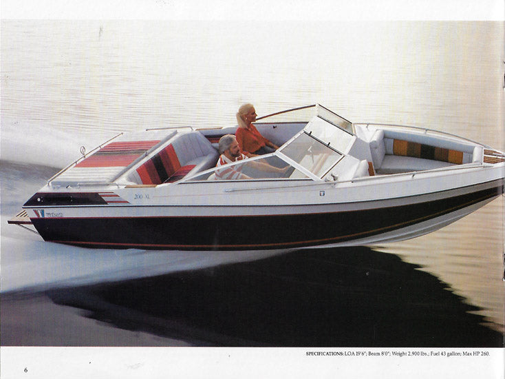 Wellcraft 1985 Runabouts Brochure