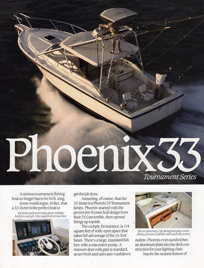 Phoenix 33 Tournament Series Brochure