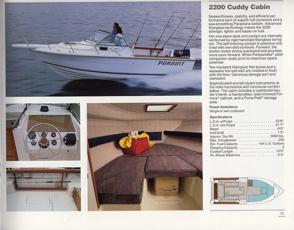Pursuit 1990 Brochure