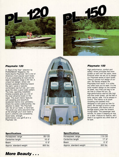 Hydra Sports 1980 Freshwater Brochure