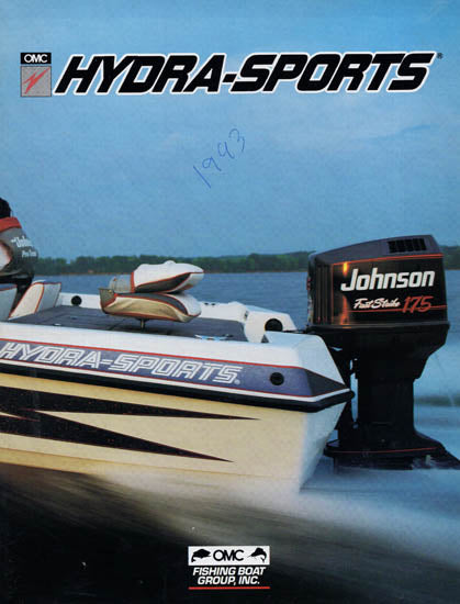 Hydra Sports 1993 Freshwater Brochure