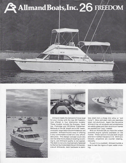 Allmand 26 Freedom Brochure