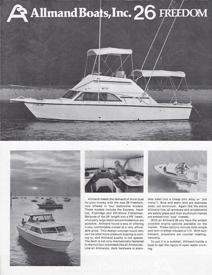 Allmand 26 Freedom Brochure