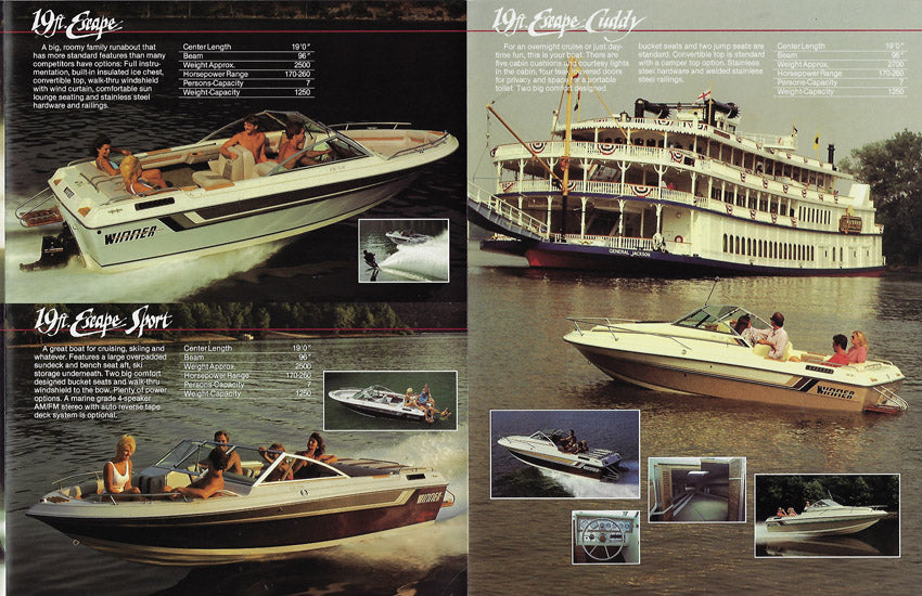 Winner 1986 Brochure