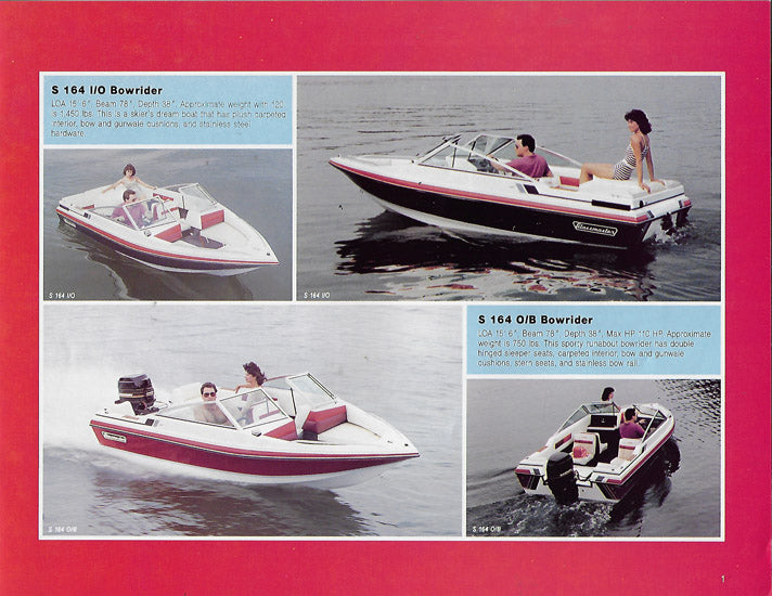 Glassmaster 1986 Brochure
