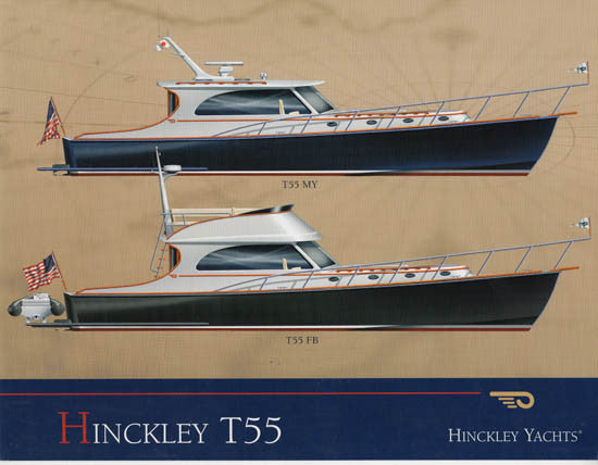 Hinckley Talaria 55 Specification Brochure
