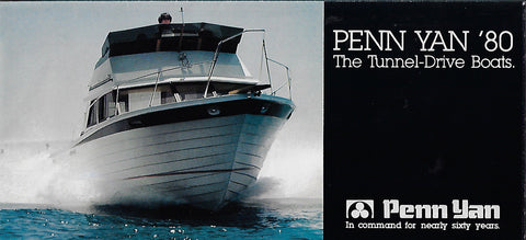 Penn Yan 1980 Poster Brochure
