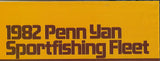 Penn Yan 1982 Poster Brochure