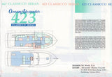 Ocean Alexander Classicco 423 Sedan Specification Brochure