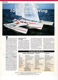 Dragonfly 1000 Swing Wing Cruising World Magazine Reprint Brochure