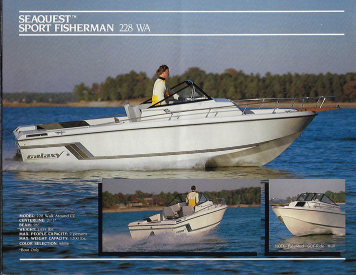 Galaxy 1980s Brochure