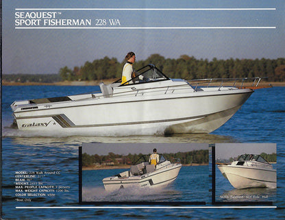 Galaxy 1980s Brochure