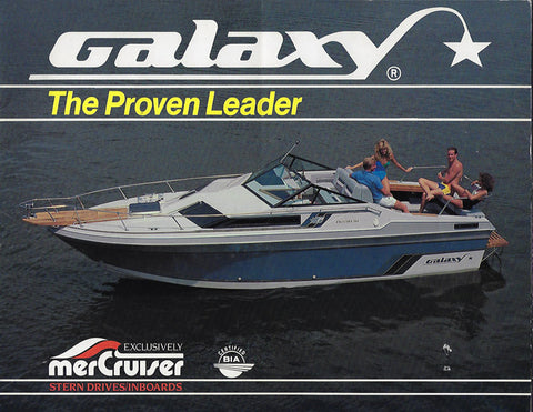 Galaxy 1980s Brochure