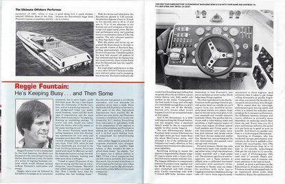 Fountain Executioner Powerboat Magazine Reprint
