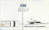 Ocean Alexander 548 Pilothouse Specification Brochure