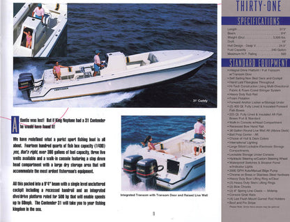 Contender 1995 - 1996 Brochure