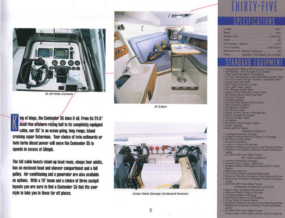 Contender 1995 - 1996 Brochure
