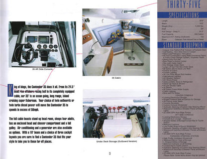 Contender 1995 Brochure