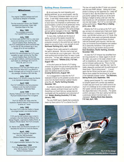 Corsair 1994 Brochure