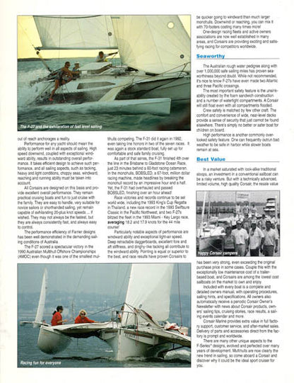 Corsair 1994 Brochure