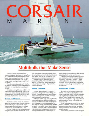 Corsair 1994 Brochure