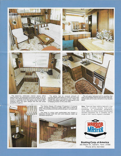 Harbor Master 375 Brochure