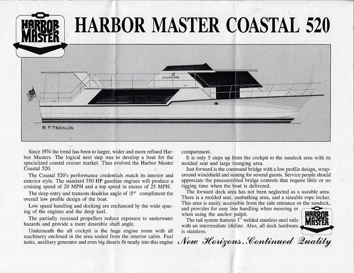 Harbor Master 520 Coastal Brochure