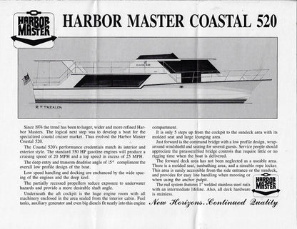 Harbor Master 520 Coastal Brochure